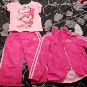 Adidas kids windsuit